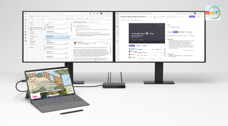 Surface Pro 10 Platinum + Black intel 4